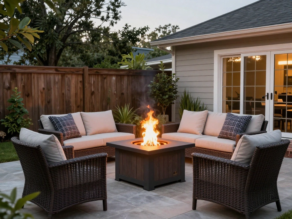 Build a Backyard Fire Pit Gathering Area