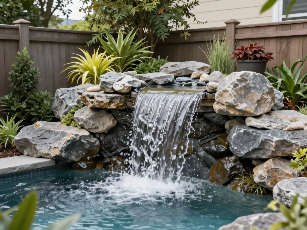 Create a Budget-Friendly Backyard Waterfall